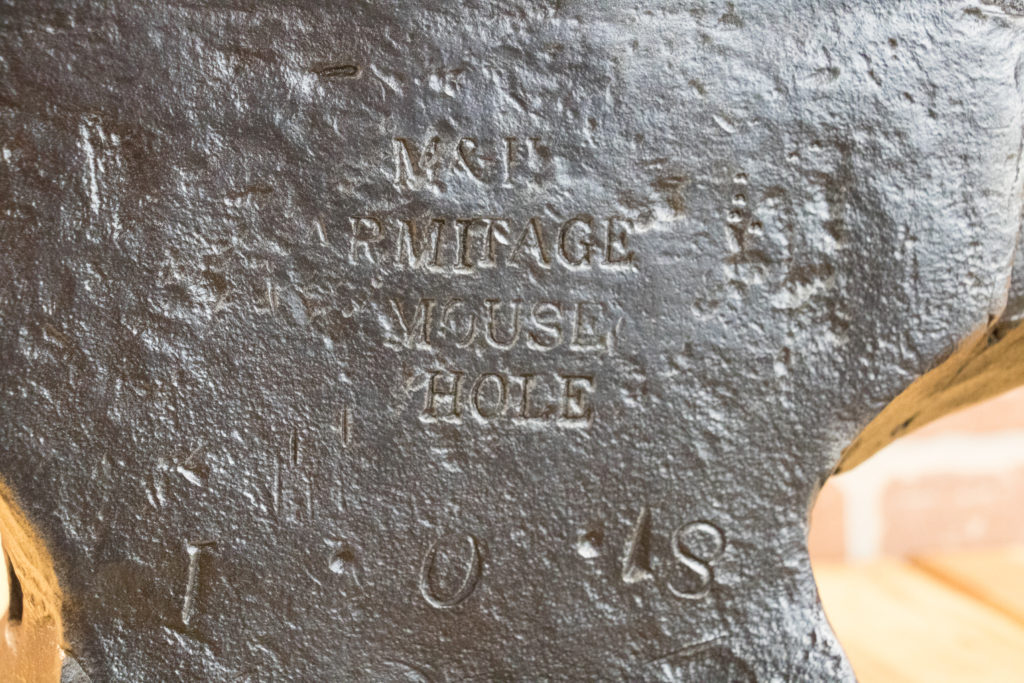 M&H Armitage Mouse Hole Anvil made in Sheffield England