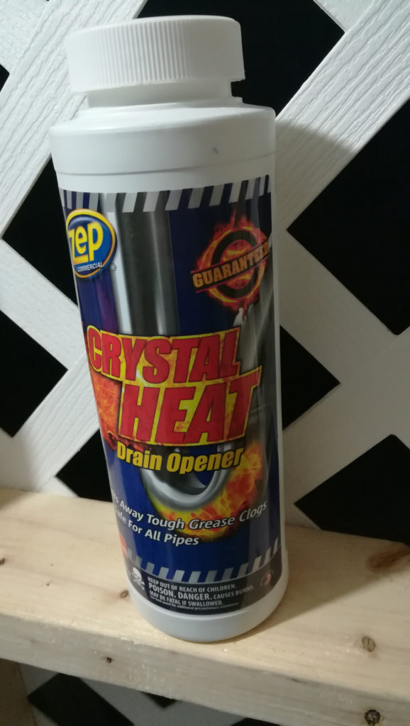 Crystal Heat drain cleaner